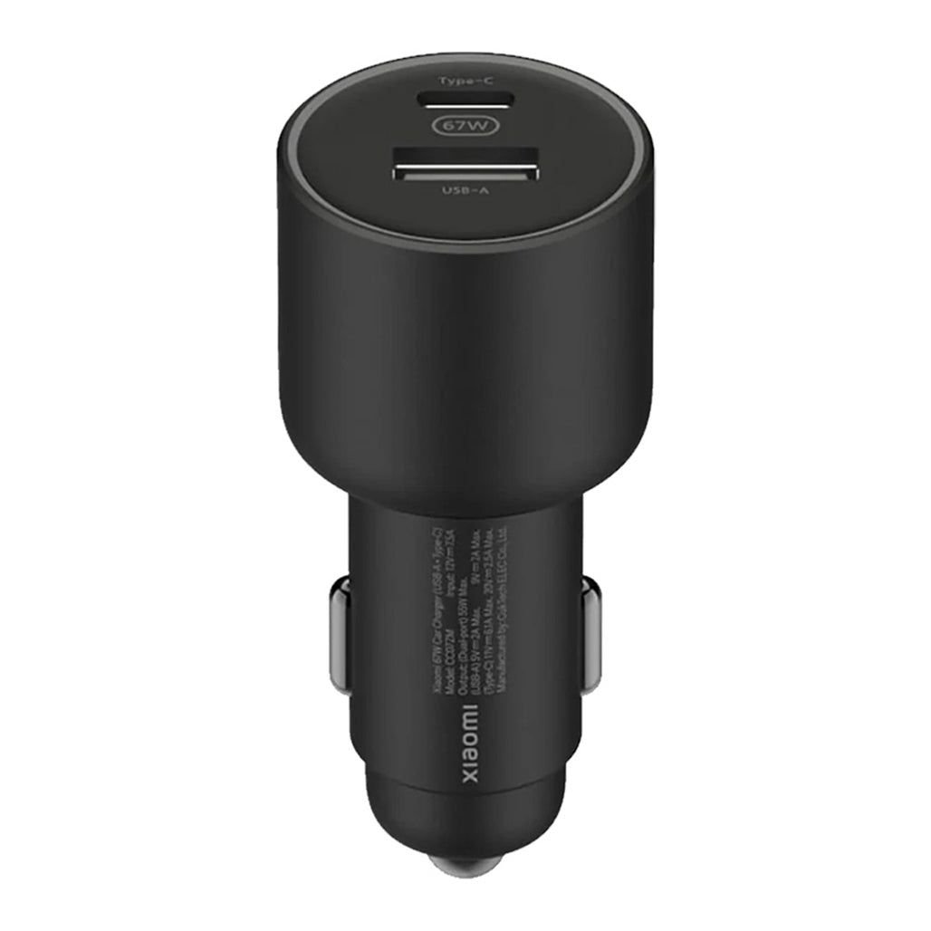 1 xiaomi 67w car charger (usb-a+type-c) - Image 1