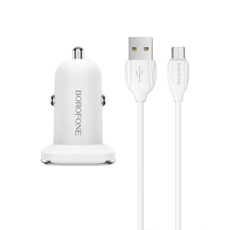 1 BOROFONE CAR CHARGER BZ12A - Image 1