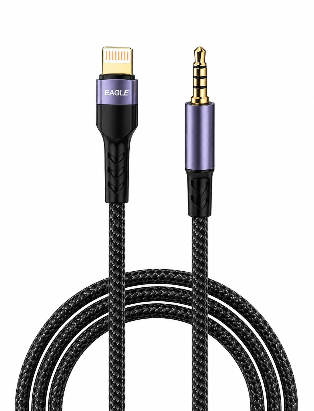 2 EAGLE LIGHTNING TO AUX CABLE EG-AC11 - Image 1