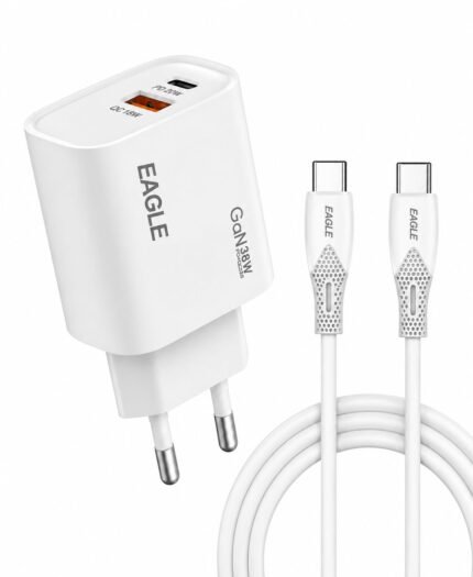 Eagle Dual Port Charger Set Type-c To Type-c HC10