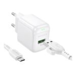 Borofone charger with micro cable BAS42A - Image 2