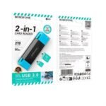 Borofone Card Reader 2in1 DH9 - Image 3
