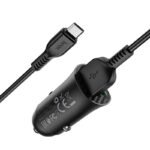 Hoco Car Charger Dual usb Port Z39 18W with usb Micro - Image 2