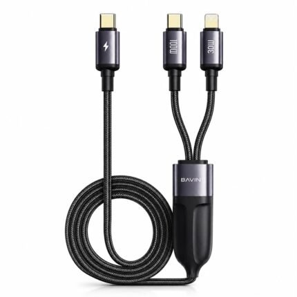 bavin 2in1 Super fast Charging Cable CB387