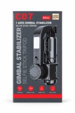 C07 Mini 1-Axis Gimbal Stabilizer Selfie Stick Tripod - Image 2