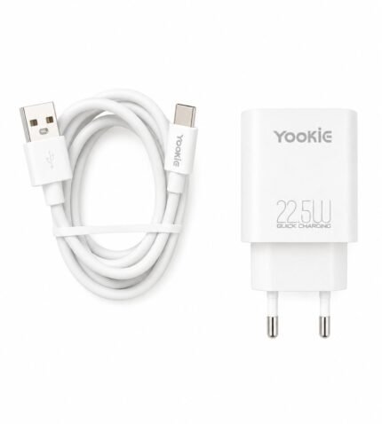 YOOKIE CHARGER WITH TYPE-C CABLE EI37Y 22.5W