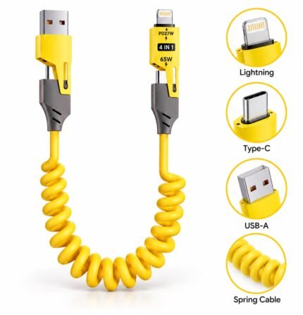 CABLE DATA 4IN1 SPRING